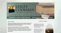 Desktop Screenshot of lesleycookman.co.uk